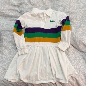 Lulu Bebe Mardi Gras Dress s 5/6